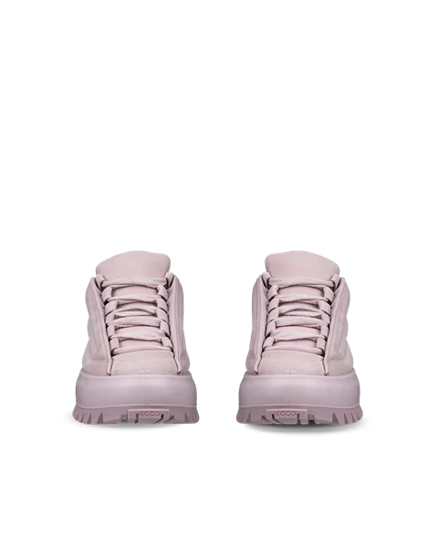 ECCO® Street Ace Ral7000 Dames nubuck sneaker - Purper - Front_Pair