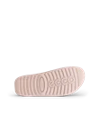 Dámske kožené sandále 2 remienky ECCO® Cozmo - Ružová - S
