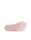 ECCO® Flowt Wedge LX Dames leren sleehak sandaal - Pink - S
