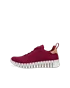 ECCO® Gruuv Skinnsneaker dam - Röd - O