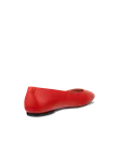 ECCO® Margot Dames leren ballerina - Rood - B