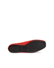 ECCO® Margot Dames leren ballerina - Rood - S