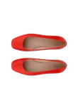 ECCO® Margot Dames leren ballerina - Rood - Top_Left_Pair