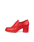 ECCO® Sculpted LX 55 mokkasiner i læder med blokhæl til damer - Rød - O