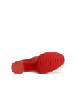 ECCO® Sculpted LX 55 női vastag sarkú bőrcipő - Piros - S