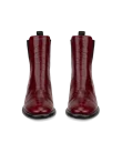 ECCO® Sculpted LX 55 Dames leren Chelsea boot met hak - Rood - Front_Pair