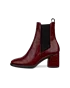 Women's ECCO® Sculpted LX 55 Leather Chelsea Boot Heel - Red - O