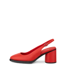 ECCO® Sculpted LX 55 Dames leren pump met blokhak - Rood - O