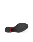 ECCO® Sculpted LX 55 escarpins en cuir à talon carré pour femme - Rouge - S