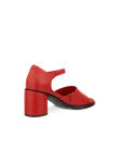 ECCO® Sculpted Sandal LX 55 dame skinnsandal med hæl - rød - B