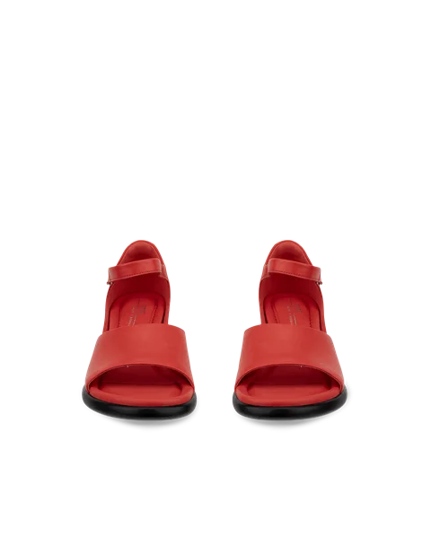 ECCO® Sculpted Sandal LX 55 dame skinnsandal med hæl - rød - Front_Pair