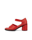 ECCO® Sculpted Sandal LX 55 dame skinnsandal med hæl - rød - O