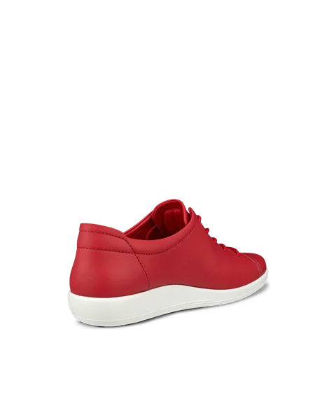 ECCO® Soft 2.0 Damen Ledersneaker - Rot - B