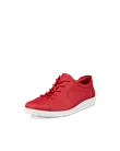 ECCO® Soft 2.0 Damen Ledersneaker - Rot - M