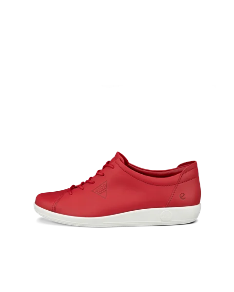 ECCO® Soft 2.0 Damen Ledersneaker - Rot - O