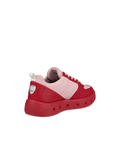 Women's ECCO® Street 720 Leather Gore-Tex Trainer - Red - B