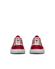 Women's ECCO® Street Ace Leather Trainer - Red - Front_Pair