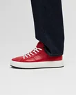 ECCO® Street Ace Skinnsneaker dam - Röd - Lifestyle_Image_1