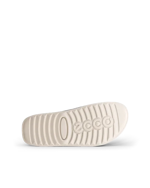 ECCO® Cozmo Damen Ledersandale mit zwei Riemen - Silber - S