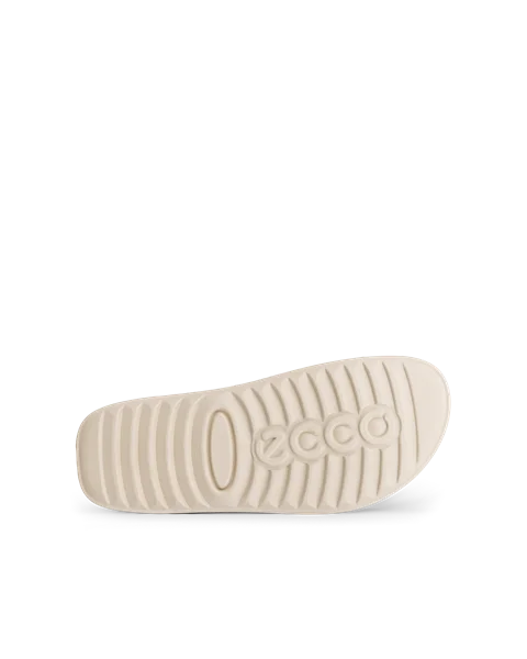 ECCO® Cozmo sandaler i læder med to remme til damer - Sølv - S