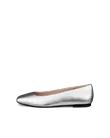 ECCO® Margot Damen Lederballerina - Silber - O