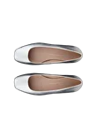 ECCO® Margot Damen Lederballerina - Silber - Top_Left_Pair