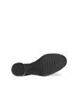 ECCO® Sculpted LX 55 női vastag sarkú bőr körömcipő - Ezüst - S