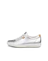 ECCO® Soft 7 Damen Sneaker aus Nubukleder - Silber - O