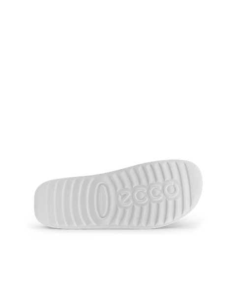ECCO® Cozmo Slide női bőrpapucs - Fehér - S