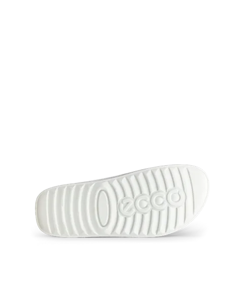Women's ECCO® Cozmo Leather Two Strap Sandal - White - S