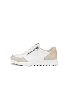 Dámske kožené tenisky ECCO® Flexure Runner - Biela - O