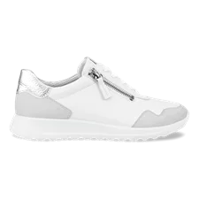 ECCO® Flexure Runner sneakers i læder til damer - Hvid - Outside