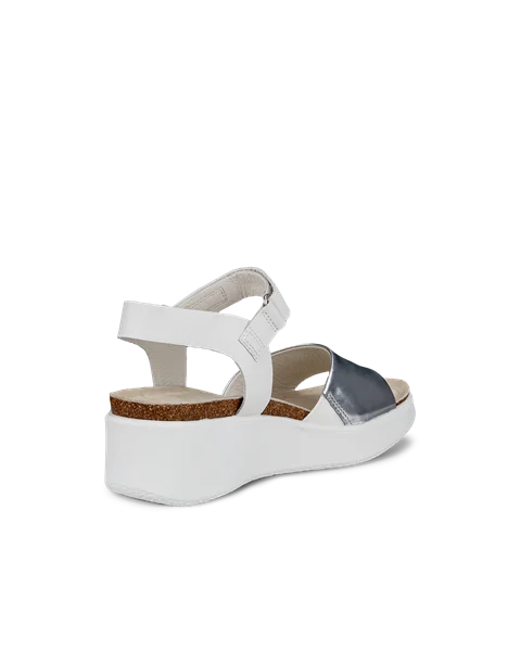 ECCO FLOWT WEDGE CORK - Hvit - B