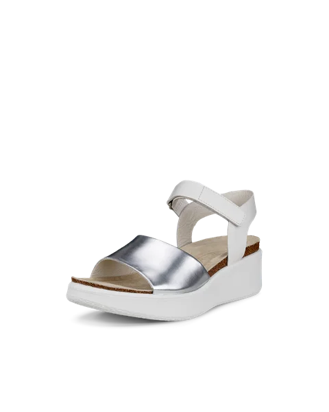 ECCO FLOWT WEDGE CORK - Hvit - M