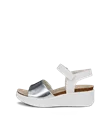 ECCO FLOWT WEDGE CORK - Hvit - O