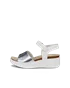 ECCO FLOWT WEDGE CORK - Hvit - O