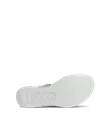 Sandálias cunha couro mulher ECCO® Flowt Wedge LX - Branco - S