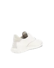 Damskie skórzane buty sznurowane ECCO® Minimalist - Biały - B