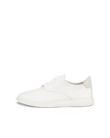 ECCO® Minimalist chaussures à lacet en cuir pour femme - Blanc - O