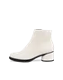 Damskie skórzane buty za kostkę ECCO® Sculpted Lx 35 - Biały - O
