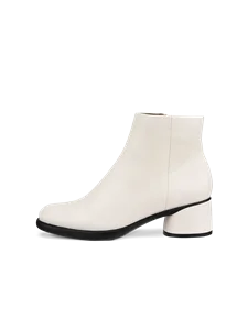 ECCO® Sculpted Lx 35 Damen Halbhoher Stiefel aus Leder - Weiß - O