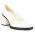 Women's ECCO® Sculpted Lx 55 Leather Block-Heeled Pump - White - Main