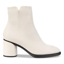 ECCO® Sculpted Lx 55 mellemhøj støvle i læder til damer - Hvid - Outside