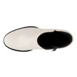 Dámská kožená kotníčková obuv ECCO® Sculpted Lx 55 - Bílá - Top