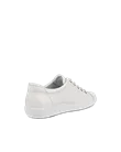 ECCO® Soft 2.0 chaussures de marche en cuir pour femme - Blanc - B