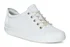 Damskie nubukowe sneakersy ECCO® Soft 2.0 - Biały - Nfh
