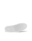 ECCO® Soft 2.0 chaussures de marche en cuir pour femme - Blanc - S