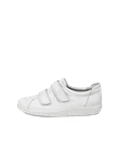 Ženski usnjeni ležerni čevlji ECCO® Soft 2.0 - bela - O