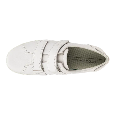 Sapato couro mulher ECCO® Soft 2.0 - Branco - Top