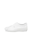 ECCO® Soft 2.0 sneakers i læder til damer - Hvid - O